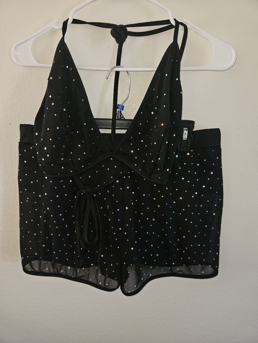 Shein Juniors 2-Piece Bra Short Set Size Xl (12)